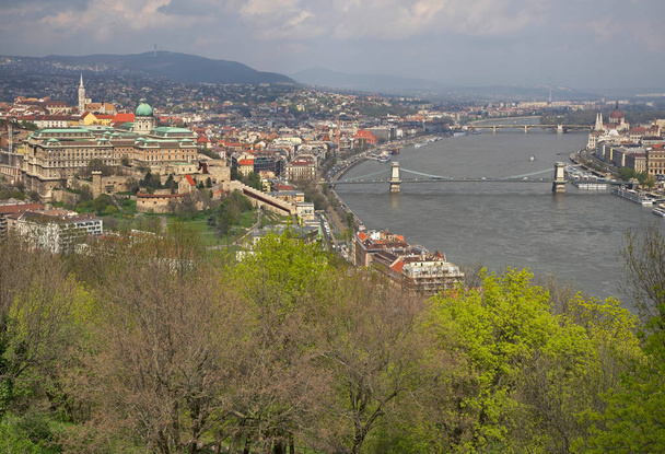 Panoramic view of Budapest. Hungary - Valokuva, kuva