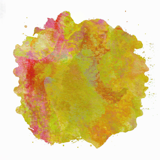 abstract watercolor design, painted texture background - Photo, Image
