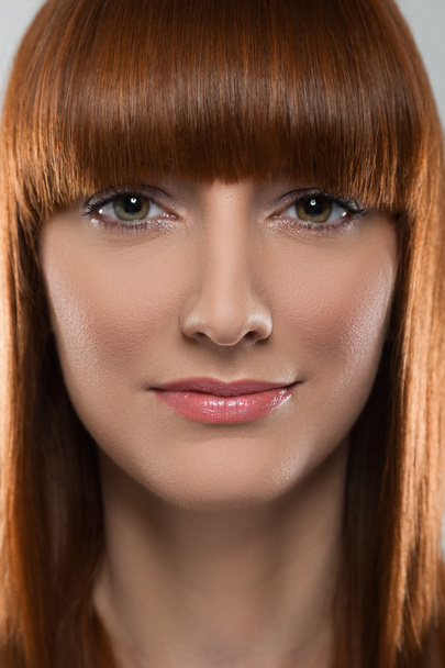 Red haired gorgeous woman - Zdjęcie, obraz