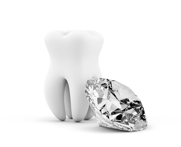 Dente con diamante
 - Foto, immagini