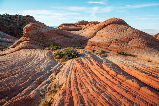 Formazioni di arenaria nello Utah, USA. Bellissimi paesaggi insoliti. - Foto, immagini