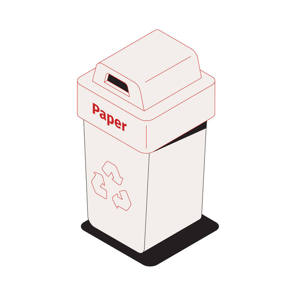 Sorting Garbage Icon - Vector, Image