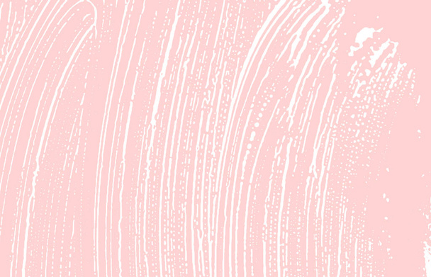 Grunge texture. Distress pink rough trace. Glamorous background. Noise dirty grunge texture. Likable artistic surface. Vector illustration. - Vecteur, image
