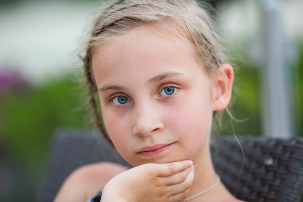 Portrait of a beautiful little girl - Fotografie, Obrázek