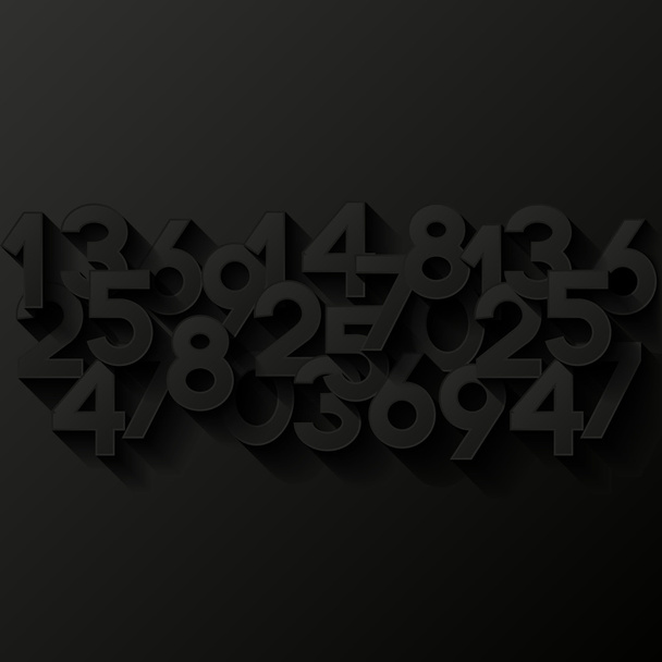 abstraktní pozadí s čísly - Vektor, obrázek