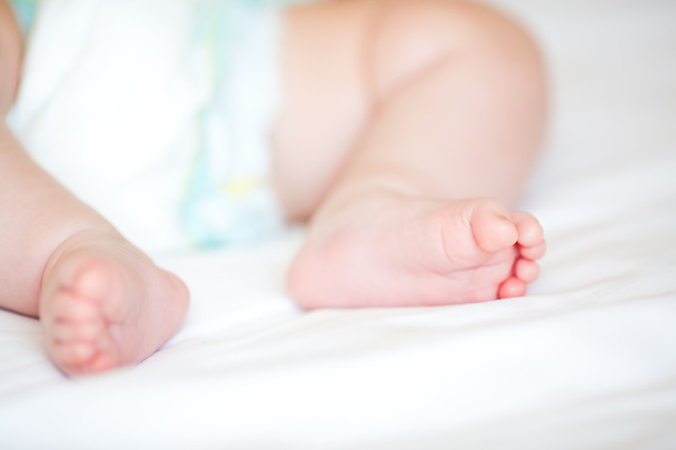 New born baby feet - Foto, Imagen