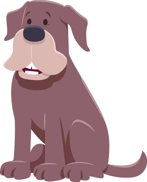 illustration of a cute dog - Vektor, kép