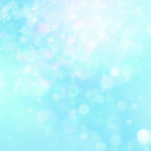 abstract background with bokeh lights - Vector, Image