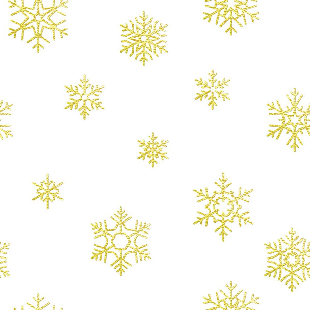 seamless pattern with christmas decorations. vector illustration. - Vector, imagen