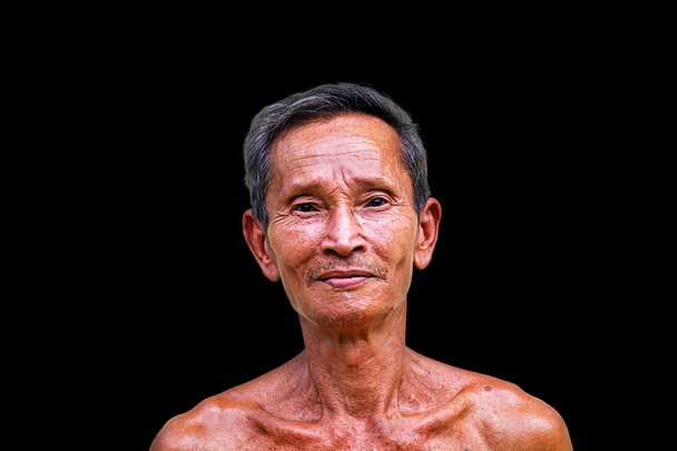 Portrait of attractive elderly man - Zdjęcie, obraz