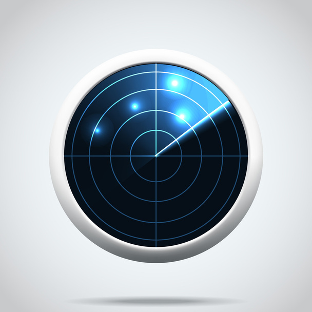 Radar icon - ベクター画像