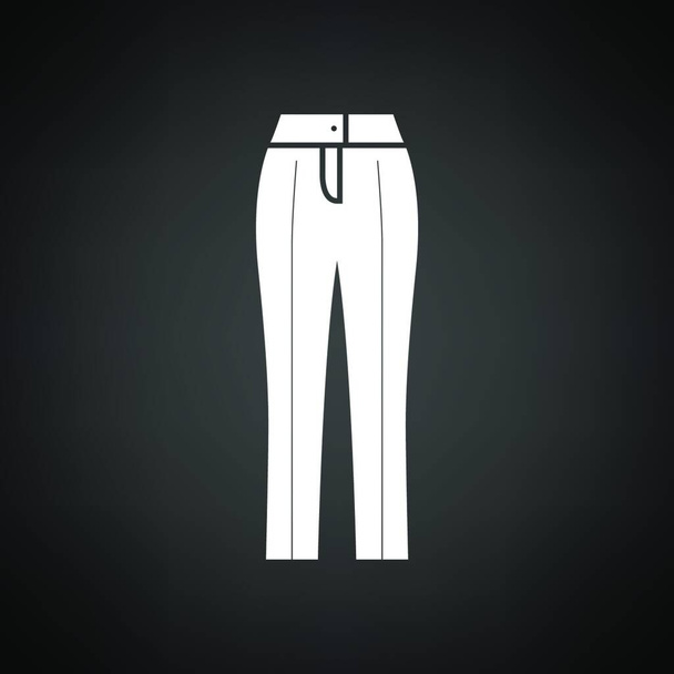 pants icon. vector illustration - Vector, afbeelding
