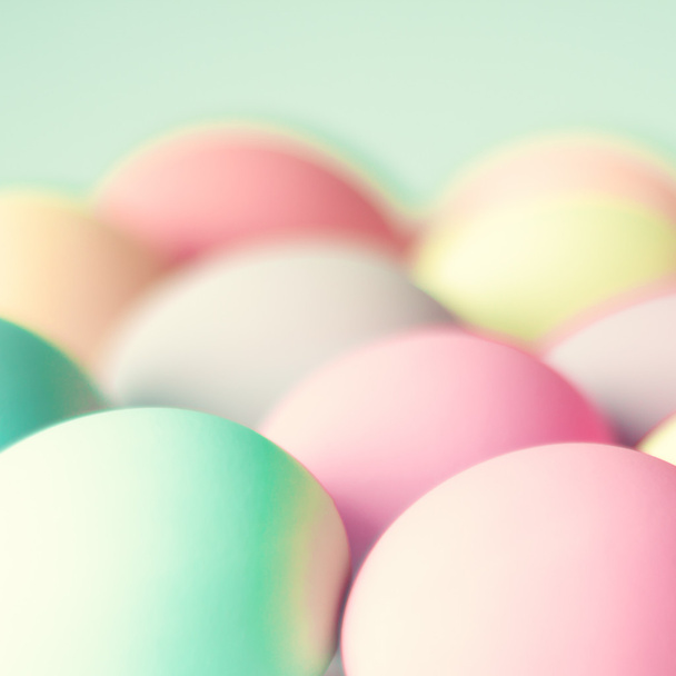 Pastel Easter Eggs - Fotografia, imagem
