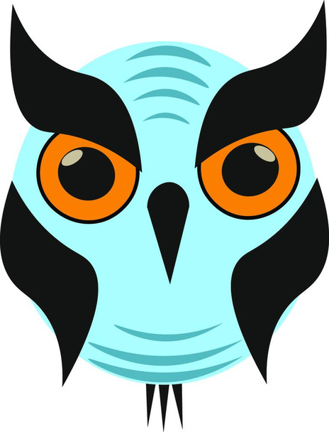 owl. web icon simple illustration - Vector, Image
