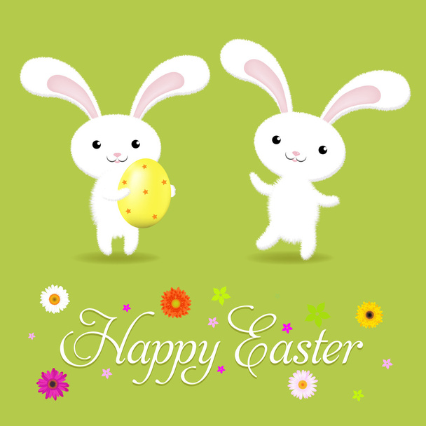 Happy Easter Card - Vecteur, image