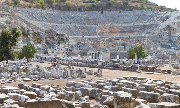 Theater in Efeze, Turkije - Foto, afbeelding