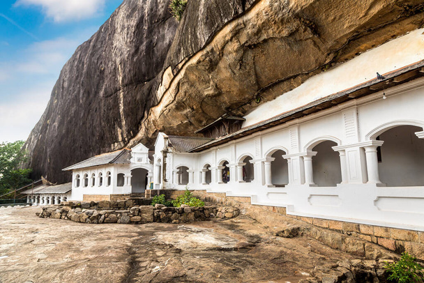 The Dambulla Cave Temple in Dambulla, Sri Lanka - Фото, изображение