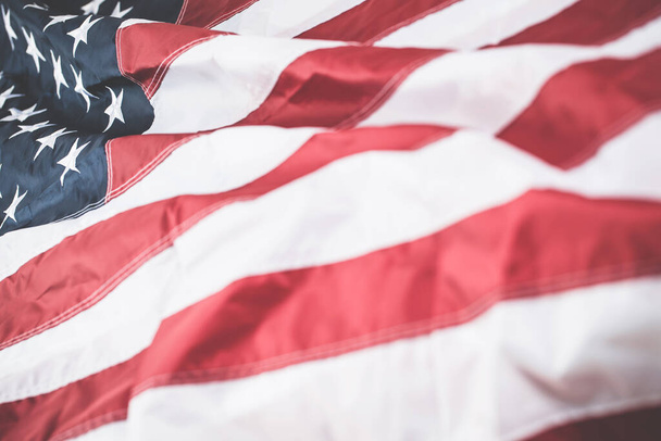 United States flag background concept. - Foto, afbeelding