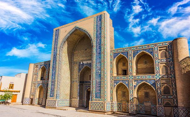Buhara, Özbekistan Tarih Merkezi Mimarisi. - Fotoğraf, Görsel