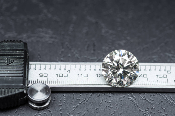 Fényes fehér gyémánt vonalzó texturált háttér - Fotó, kép