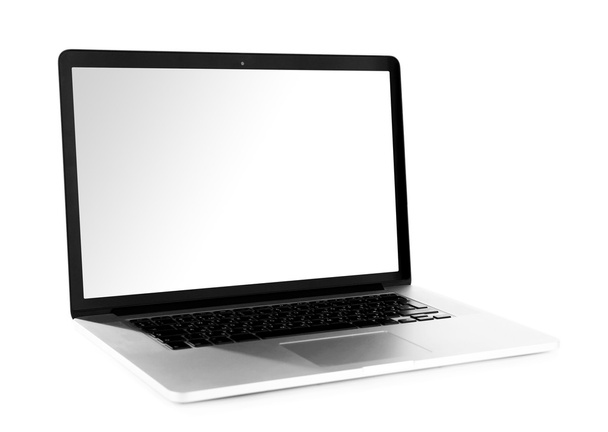 Laptop izolovaný na bílém - Fotografie, Obrázek