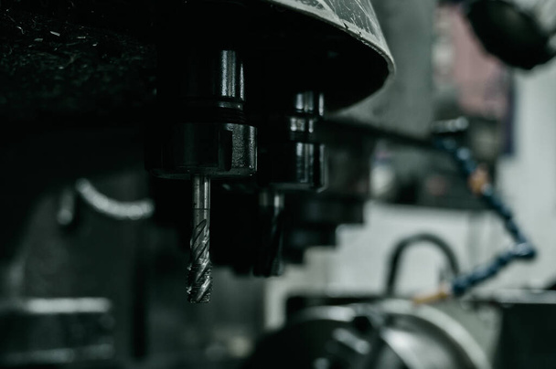 Close up of CNC machine at work - Photo, Image