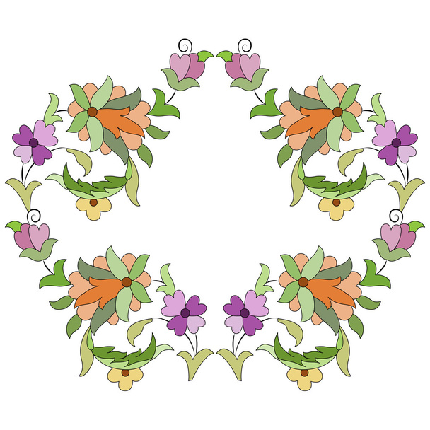 Otomano motivos design série oitenta e três
 - Vetor, Imagem