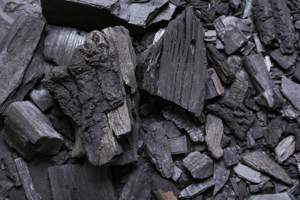 Černé uhlí jako pozadí - Fotografie, Obrázek