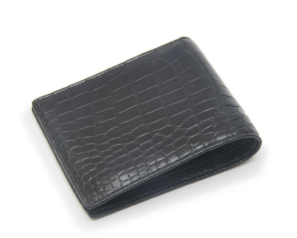 Leather wallet isolated on white background  - Photo, Image