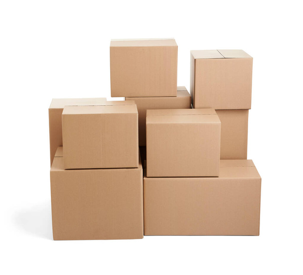 картонная коробка доставки коробки - Фото, изображение