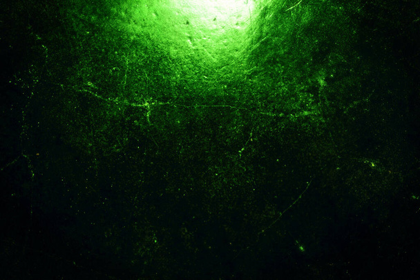 Green textured grungy background - Photo, Image
