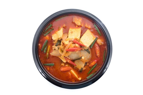 キムチ シチュー、キムチ chigae、韓国料理、キムチ スープ - 写真・画像