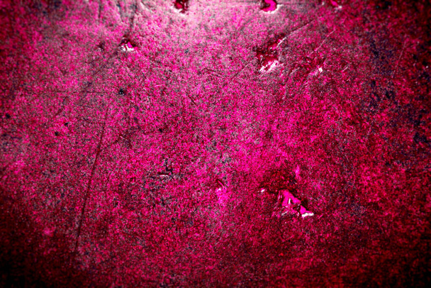 Textura de metal rosa y rojo Fondo superficial - Foto, Imagen