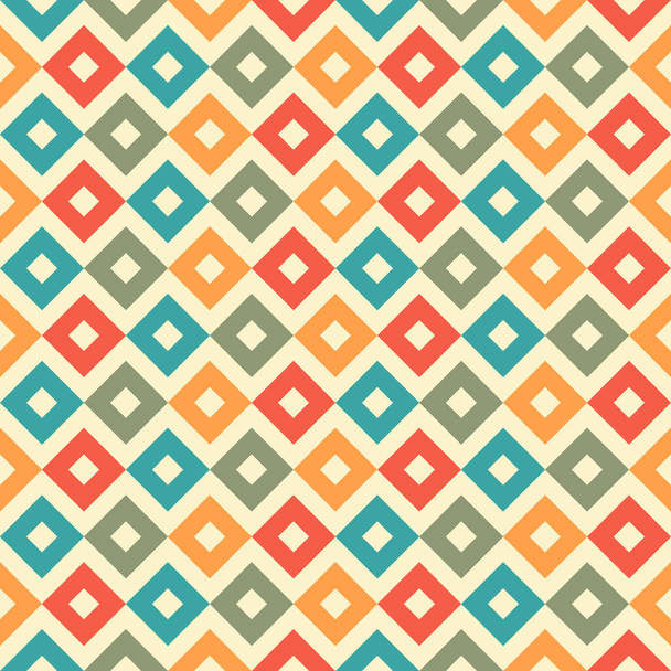 Fondo de patrón sin costura geométrica abstracta. Gráfico moderno patrón textura brillante color - Vector, imagen