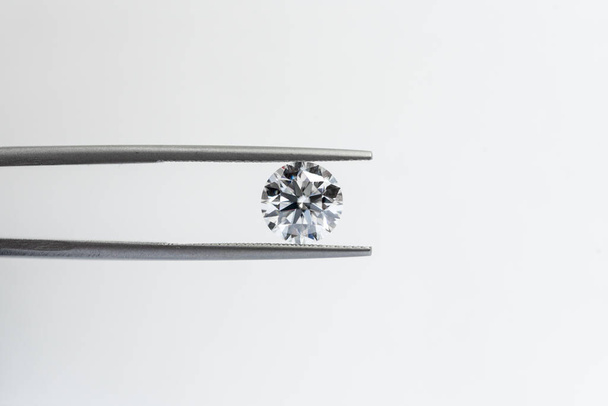 Belo, Diamante de luxo no fundo, close-up - Foto, Imagem