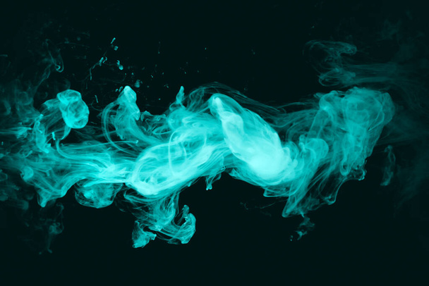 abstract smoke on black background - Photo, Image