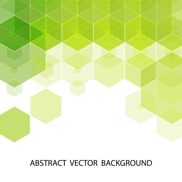 hexagon green vector background. eps 10 - Vektor, kép