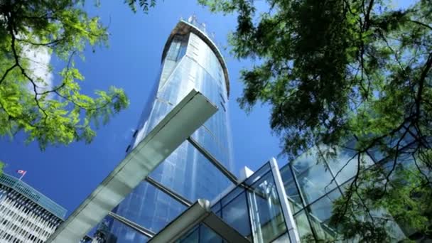 都市オフィスの超高層ビル、米国 - 映像、動画
