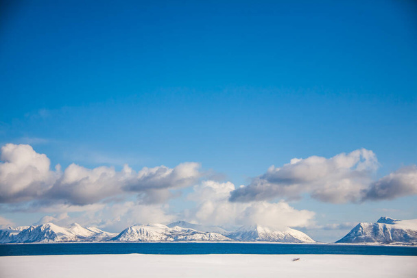 Winter in Lofoten Islands, Northern, Norway. - Fotó, kép