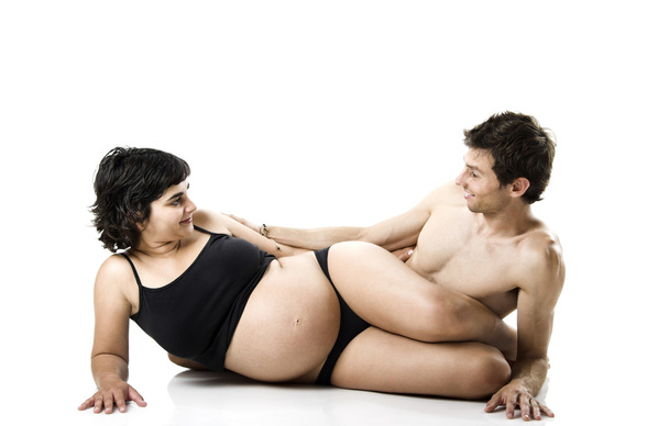 Couple expecting a baby - Φωτογραφία, εικόνα