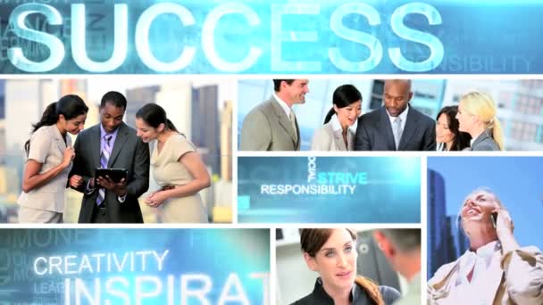 бизнес-партнеры сосредоточены на финансовой стратегии
  - Кадры, видео