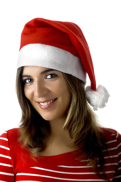 Christmas woman - Foto, Imagen