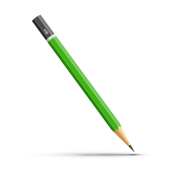 Detailed pencil - Vector, imagen