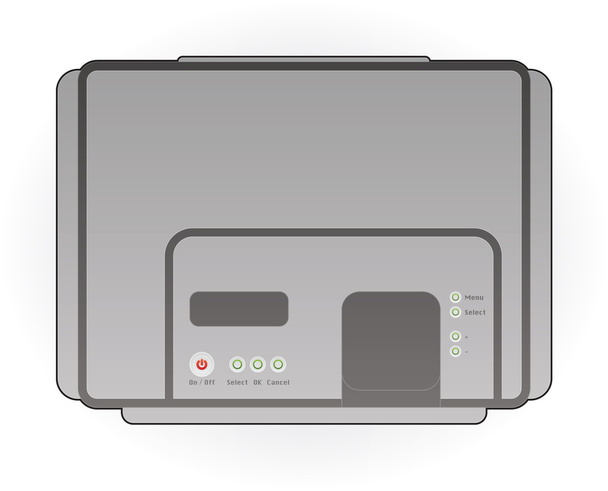 InkJet Printer - Vector, afbeelding