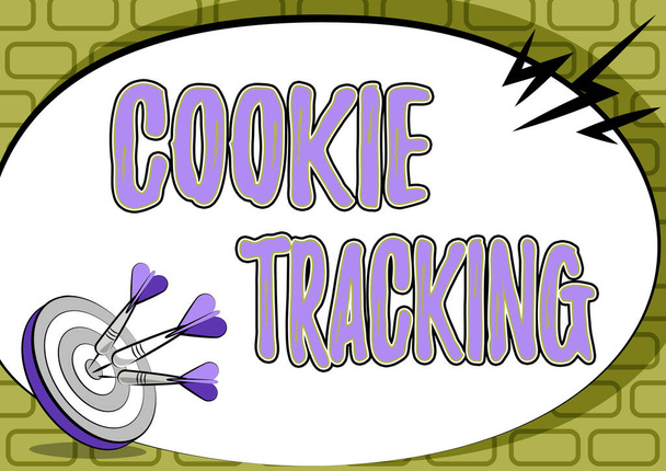 Ihletet adó üzenet Cookie Tracking. Üzleti kirakat A felhasználóban tárolt adatok a látogatott webhely szerint Számítógép Üzenet megjelenítése A találatról Célkitűzés, Kivonat Bejelentési cél - Fotó, kép