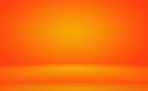 Abstract Orange background layout design, studio, room, web template, Επιχειρηματική αναφορά με ομαλή κλίση χρώματος κύκλου. - Φωτογραφία, εικόνα