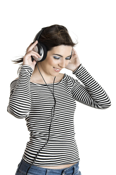 Listening music - Foto, imagen