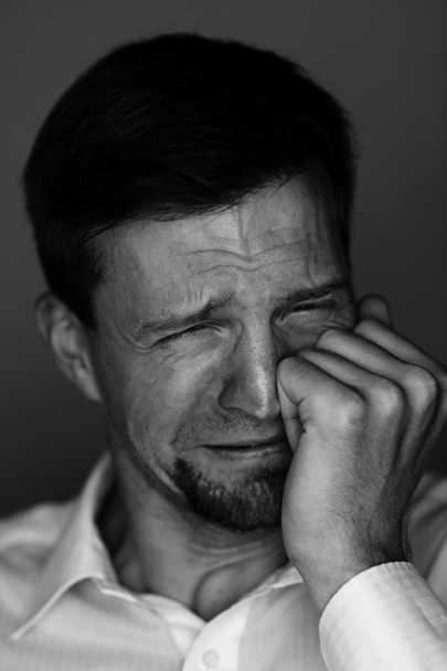 Man crying - Photo, Image