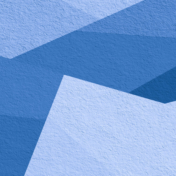 Fondo geométrico azul texturizado abstracto - Foto, imagen