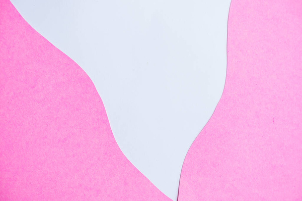 white paper and pink paper texture backgroun - Zdjęcie, obraz